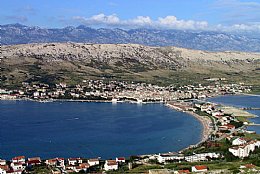 Mandre, island of Pag