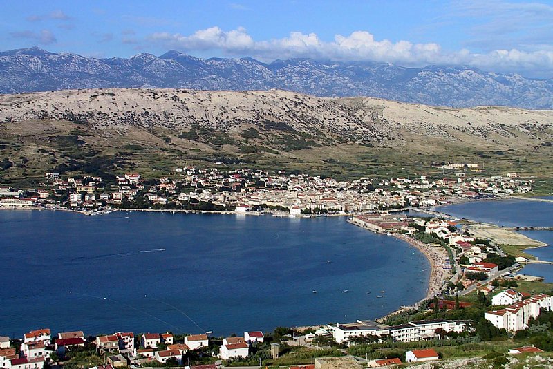 Mandre, island of Pag